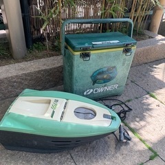 クーラーボックス　アユ釣り用品
