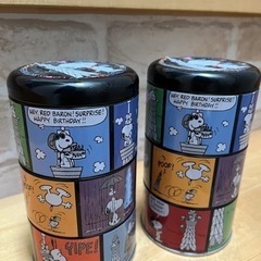 スヌーピー★スカイツリー★コラボ★3段小物入れ★缶★生活雑貨 の画像