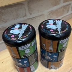 スヌーピー★スカイツリー★コラボ★3段小物入れ★缶★生活雑貨 の画像