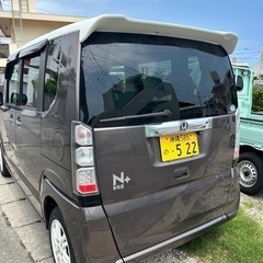 N-BOX＋ Gターボ HONDA 後席モニターの画像
