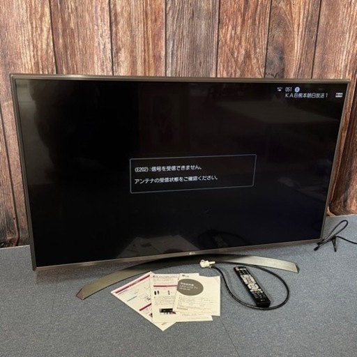 LG エレクトロニクス 49インチ 49UJ6500 液晶テレビ 2017年製
