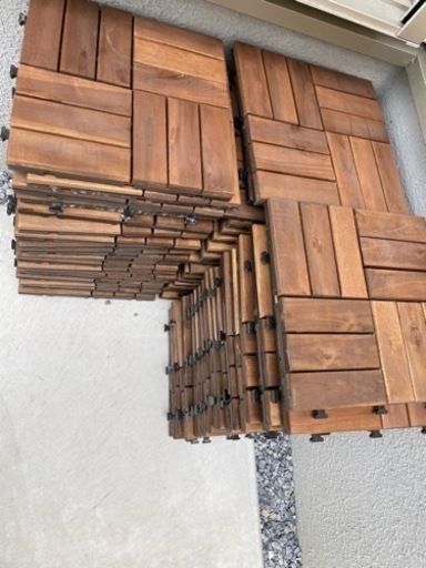 ウッドデッキパネル　生活雑貨 家庭用品 ガーデニング