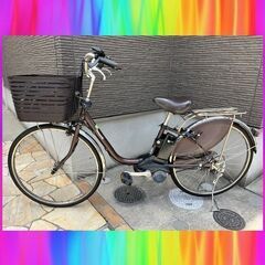 ?2020！極容量16Ah 　パナソニック　 Panasonic 電動自転車　電動アシスト自転車　中古  4129