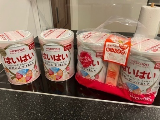 【取引中】粉ミルク　はいはい　大缶