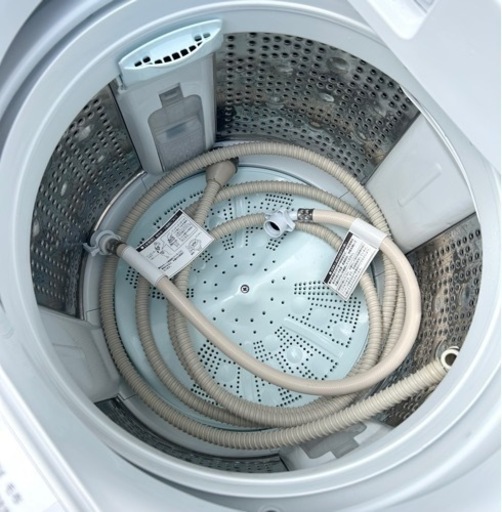 札幌市内配送可 美品 22年製 日立 HITACHI ビートウォッシュ 8kg 全自動洗濯機 BW-V80H-W