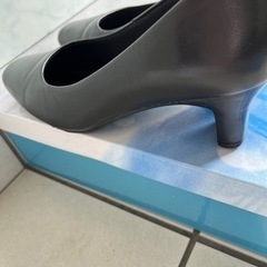 値下げしました【中古品】②AQUA LADY ブラックパンプスの画像