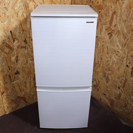 ※売却済※【引き取り限定】SHARP シャープ 冷凍冷蔵庫 137L SJ-D14F-W　ホワイト系 　2020年製