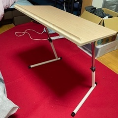 昇降デスクテーブル　W70cm×D40cm×H40-70cmの画像