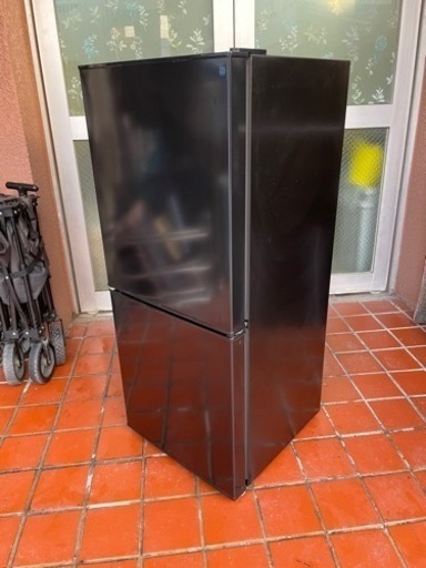 【値下げしました！】ニトリ106L 2ドア冷蔵庫 Nグラシア BK 21年製 NTR-106BK No2755
