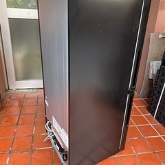  【値下げしました！】ニトリ106L 2ドア冷蔵庫 Nグラシア BK 21年製 NTR-106BK No2755の画像