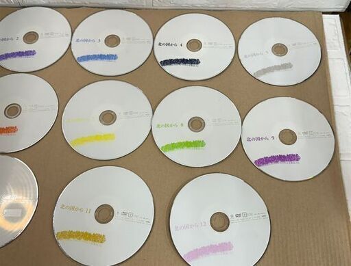 北の国から DVD 2巻～12巻 1巻欠品 計11枚セット ケース無し ディスクのみ レンタル落ち 現状品  札幌市白石区 白石店 