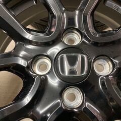中古品ホンダN-ONE純正15インチ アルミホイール ブリヂストンタイヤ ホンダ純正 N-ONE RS◇4.5J 15インチ IS45 4/100◇165/55R15