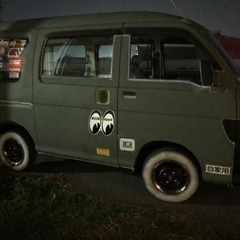 軽バス車検付き最近通したばかりですミリタリ〜パッケージ