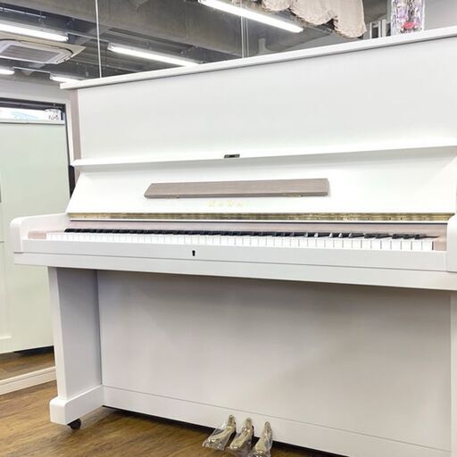 カワイ　ＫＵ-2　艶消しホワイト（1部ピンク仕様）