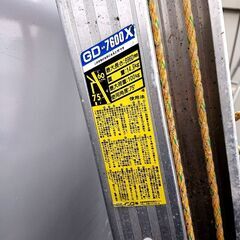 ALINCO/アルインコ 2連はしご GD-7600X 脚立 雪下ろしの画像