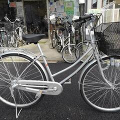 中古自転車２９９７　前後タイヤ新品！　２７インチ　３段ギヤ　ダイナモライト