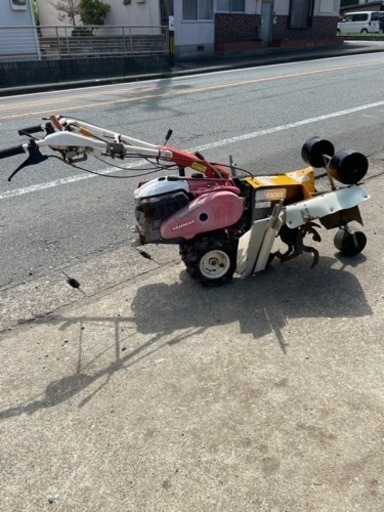 畦立機　溝掘　溝上