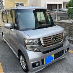 N-BOXカスタム  シルバー H24年式   ¥380,000円