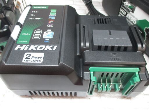 HIKOKI ハイコーキ WH36DD2XHBSZ インパクトドライバ 新マルチボルトバッテリー×2 充電器 未使用【ハンズクラフト宜