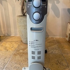 家電 季節、空調家電 オイルヒーターの画像
