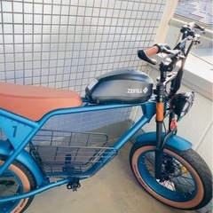 [引き取り・配送]TK-1 マットブルー ZEFILL［特定小型...