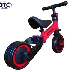 キックバイクにもなる三輪車の画像