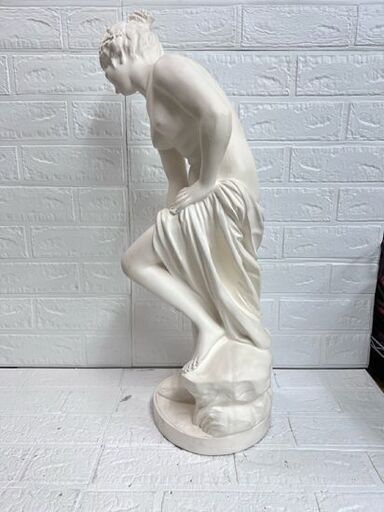 石膏像 裸体像 女性 石膏デッサン 彫刻像 美術 芸術 全長約64cm