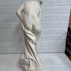 石膏像 裸体像 女性 石膏デッサン 彫刻像 美術 芸術  全長約64cm TOPART トップアート ☆札幌市 白石店の画像