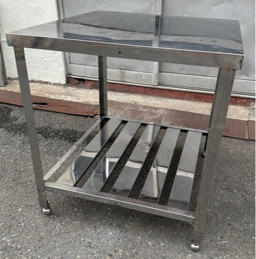 業務用 コンロ台 作業台 調理台 750×800×810 キッチン 用品 店舗 居酒屋 焼き台 ガス台 大型 厨房機器 焼台 ガス台 厨房用品 大阪