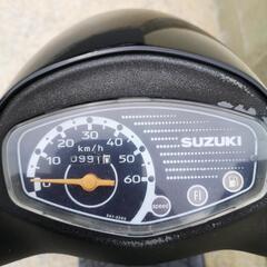 実働 バイク スズキ レッツ4の画像