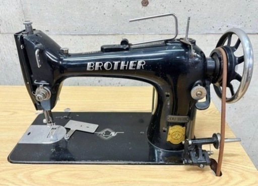 現状品 BROTHER ブラザー 家庭用足踏みミシン TA1-B618 足踏みミシン