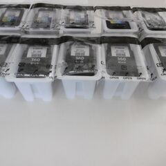 使用済み　キヤノン　空インクカートリッジ　BC-360 6個 ＆ BC-361 4個　合計10個　純正の画像