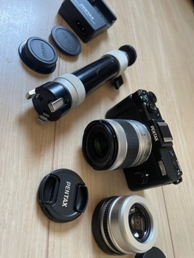取引中)一眼レフカメラ　RICOH PENTAX Q 美品　バッグ付き