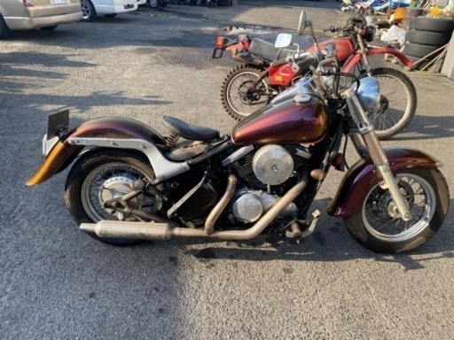 カワサキ　バルカン400 書付　レストアベース　部品取り　VN400A