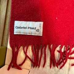【お話中】Gabriel plaidウール毛布の画像