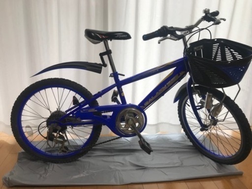 ◇決まりました◇ 自転車 クロスバイク　マウンテンバイク　20インチ 男の子　ブルー