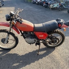 ホンダXL250S 書付レストアベース部品取りL250S (ゼー) 四国中央