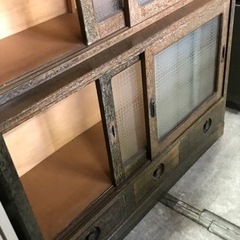 アンティーク家具　水屋　昭和レトロの画像
