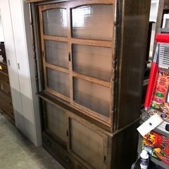 アンティーク家具　水屋　昭和レトロの画像