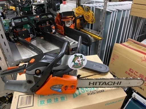 ?【チェンソー】日立 エンジンCS33EB【地域最大電動工具の売場・エンジン工具 高価買取アールワン田川】