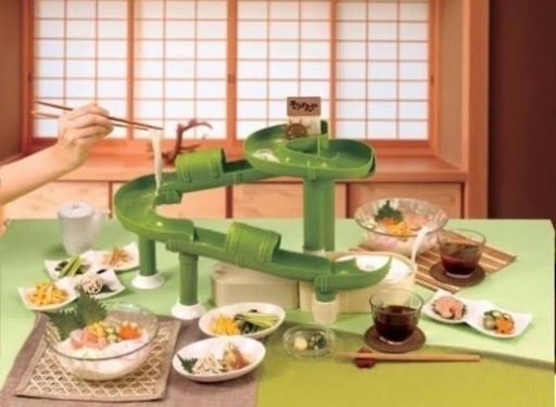 バンダイ 流しそうめんセット（電池・組立式）