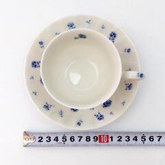 保谷クリスタル（HOYA CHINA）ティーセット6客セットの画像