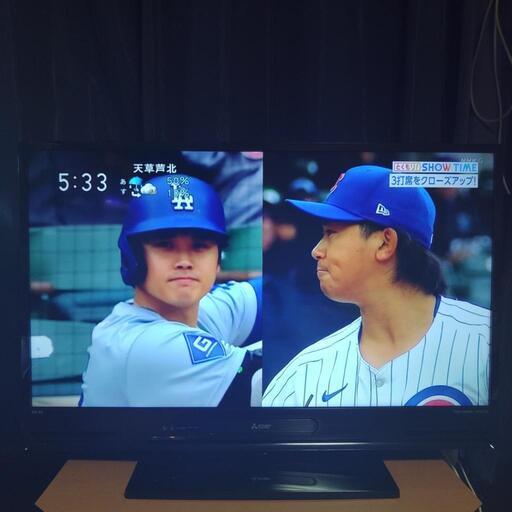 三菱　REAL　４０型TV