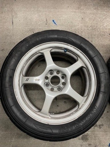 IMPUL NS-GTⅡ 4本 16インチ 7J +52 4H PCD100 YK12 車のパーツ タイヤ、ホイール