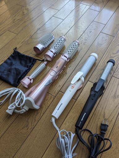 パナソニック　ヘアアイロン、ヘアドライヤー　セット販売
