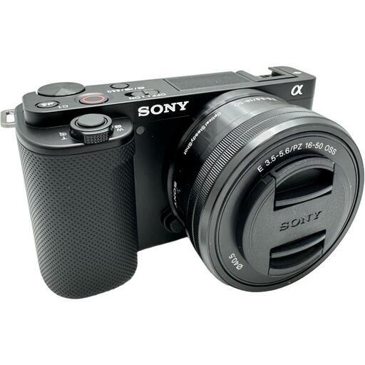 【SONY/ソニー】 ZV-E10L/E PZ 16-50mm F3.5-5.6 OSS VLOGCAM パワーズームレンズキット 一眼レフ デジタルカメラ 黒/ブラック ユニセックス【中古】【真子質店】【GD】【MoMax】