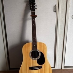 アコギ、チューナー、カポセット