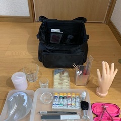 中古ネイルセット　使用歴あり　古い物です