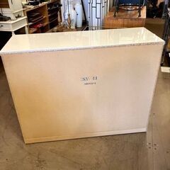 《売約済》【武蔵小山店 】運搬無料あり　整理タンス　衣類収納　チェスト　ドロアー　箪笥　タンス　検　 ニトリ　NITORI  エナメル　引き出し　fsv-44 白　ホワイト　マルミツ　壁面　大容量　サイドボード　サイドチェスト　大きい　大きめ　特大　🚚 運搬無料エリア有 / 品川区 リサイクルショップ ランバールーム 武蔵小山店 ◀︎ 武蔵小山パルム 戸越銀座 隣 の画像