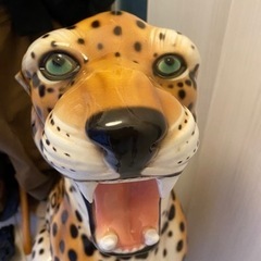 イタリア製　
豹オブジェ　豹置物の画像